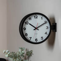 Present Time Wall Clock New Classic Double Sided